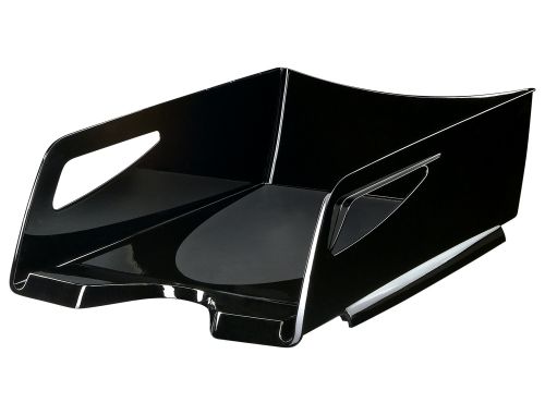 Tabuleiro de secretaria cep plastico preto green spririt de grande capacidade 386x270x115 mm , Cep , 57165 , 3462152201600